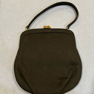 Vintage 1950s Wool Handbag